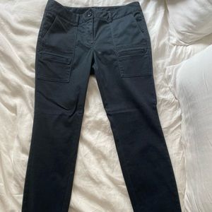 ann taylor loft straightleg cropped pant